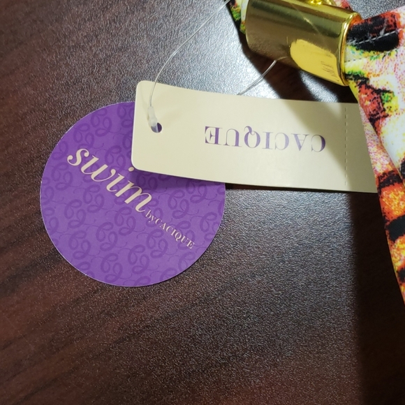 Swim by Cacique Animal Print Bikini Top - Picture 5 of 7